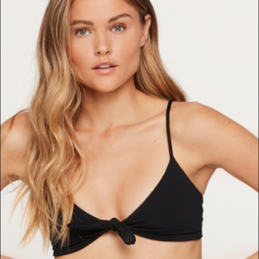 *NWT* L*Space Flashback Bikini Top - Black